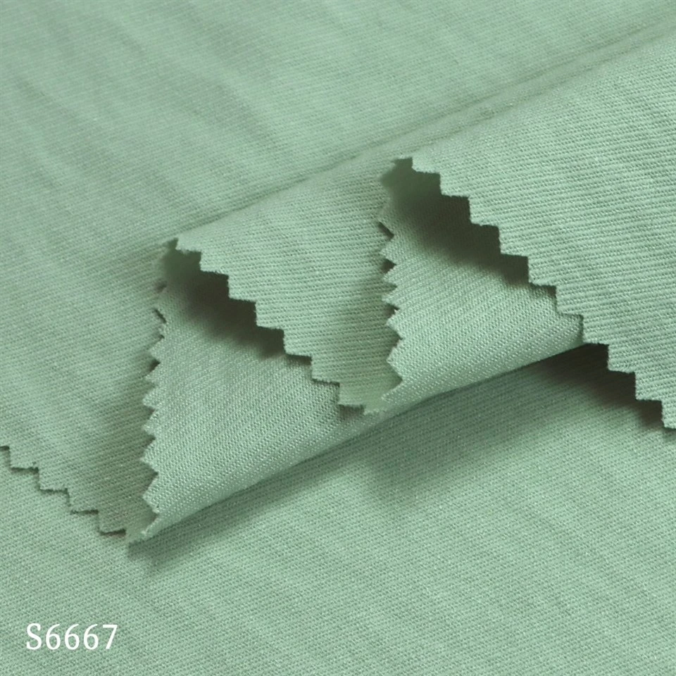 Crepe Stretch Fabric Cavalry Twill